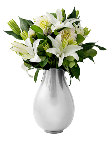 Memorial Vase White